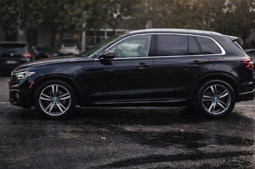 Detailed SUV exterior